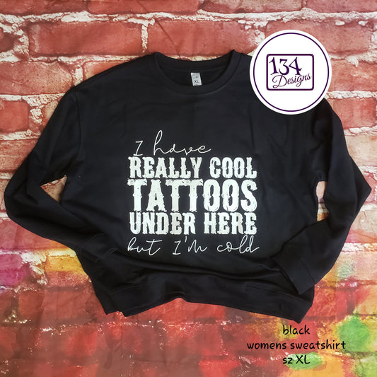 Tattoos Crewneck szXL