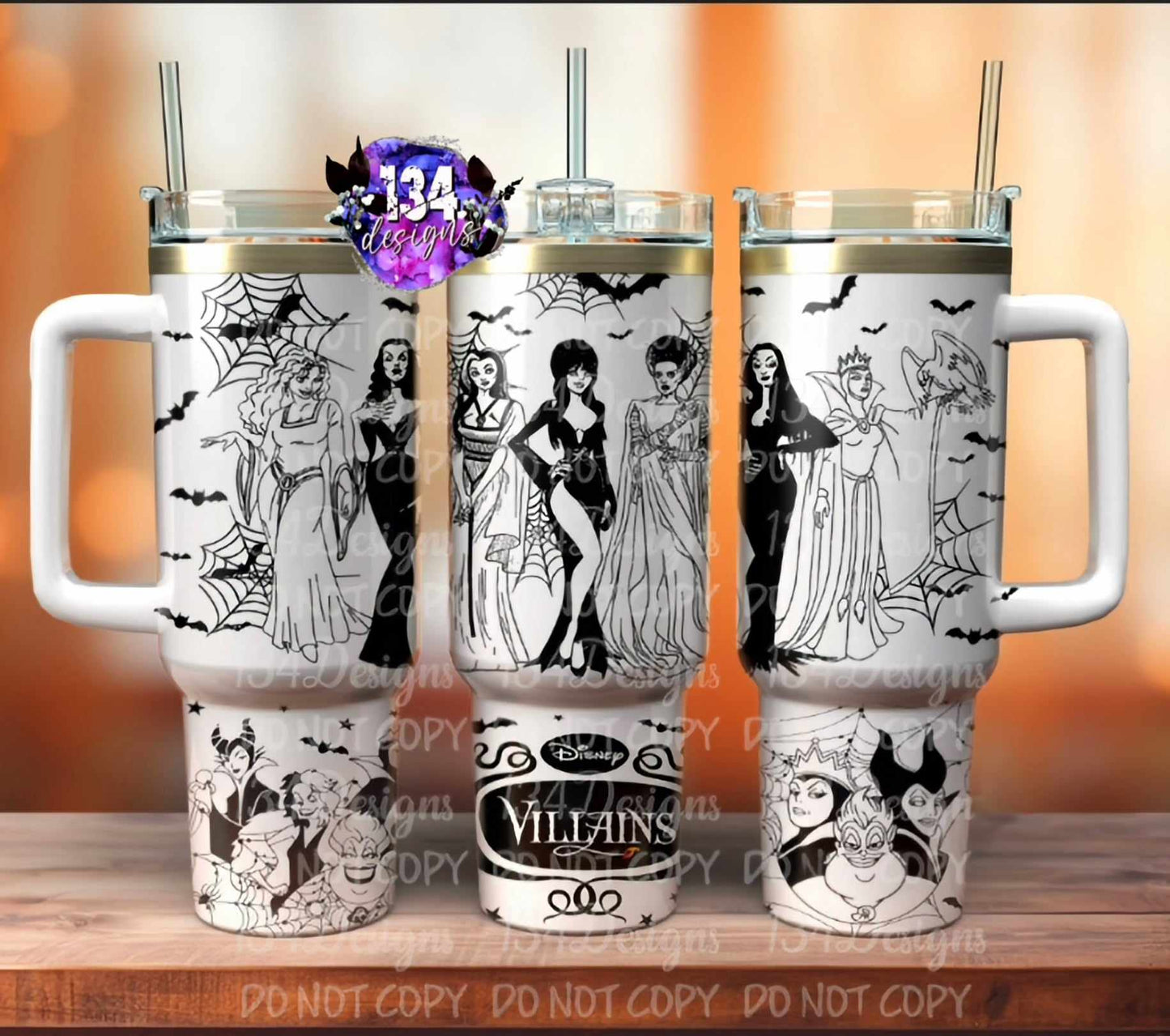 Ghouls & Villans 40oz Tumbler